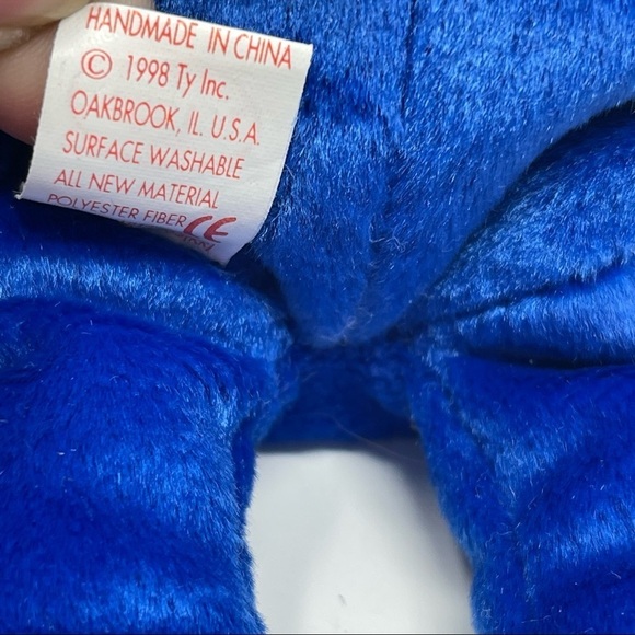 Ty Beanie Baby Official Club Bear "Clubby" July 7,1998 - Picture 7 of 8